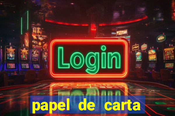 papel de carta masculino para imprimir